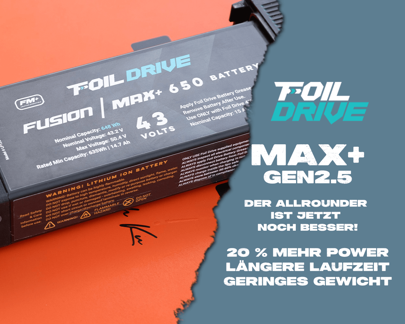 Foil Drive Assist MAX+