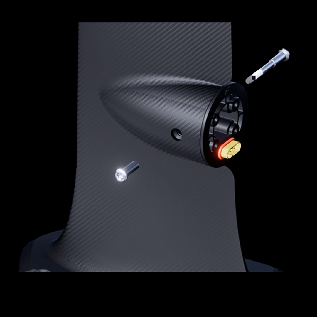 Code Foils x Integrated Foil Drive Mast Montage-Guide Step 2