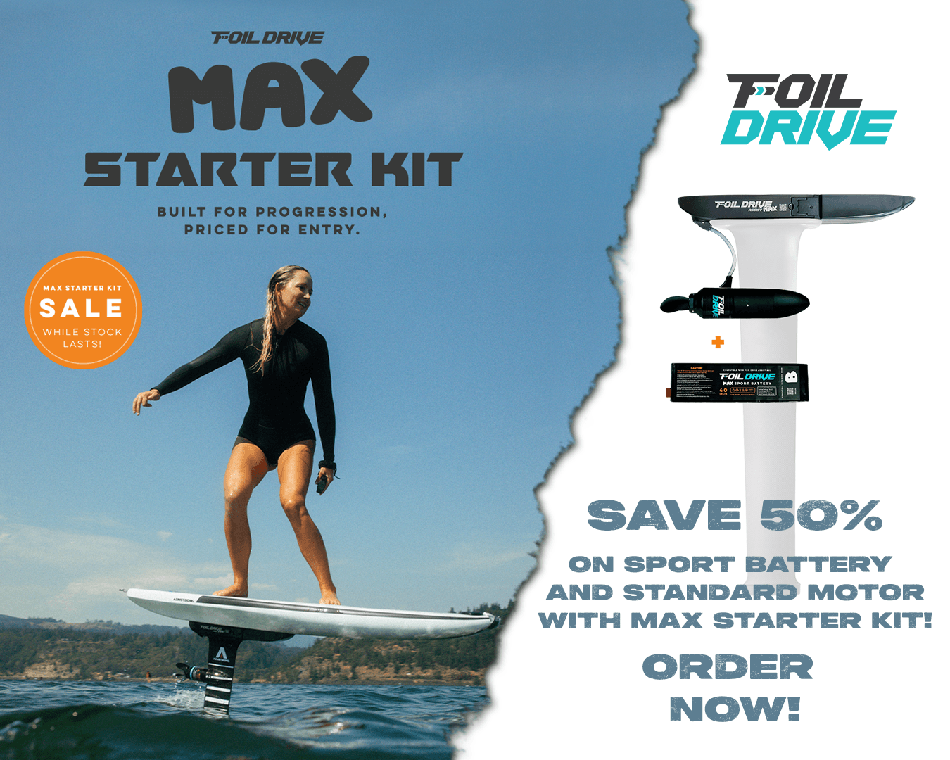 Foil Drive Max Starter Kit Promo