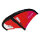 Flux V2 3,0 m² Rot/Rubinrot/Weiß