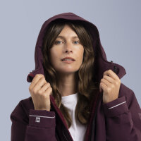 Evo Pro Slimline Parka Burgundy