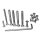 Aluminium Mast Bolt Set