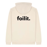 foilit. Hoodie unisex Natural Raw