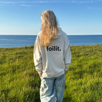 foilit. Hoodie unisex natural raw