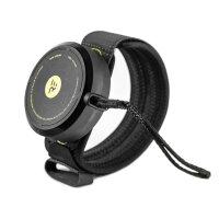 Tractable Reel Leash with Calf Wrap