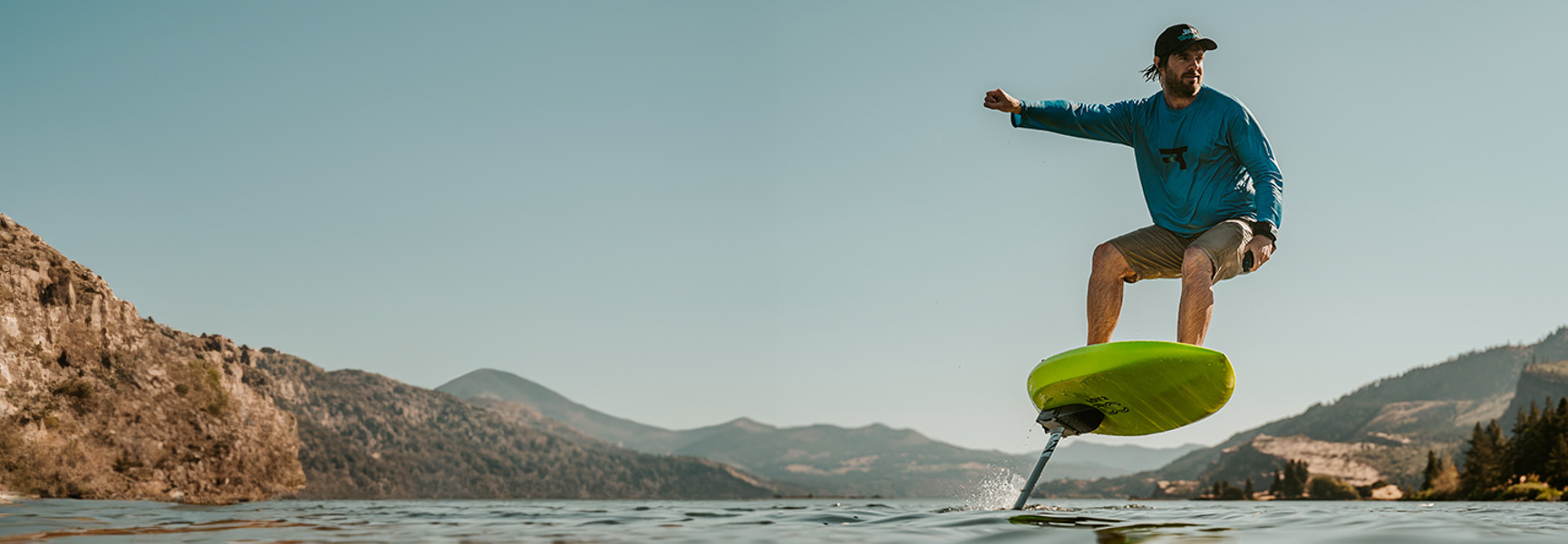 Foil Drive Fusion Lake Action